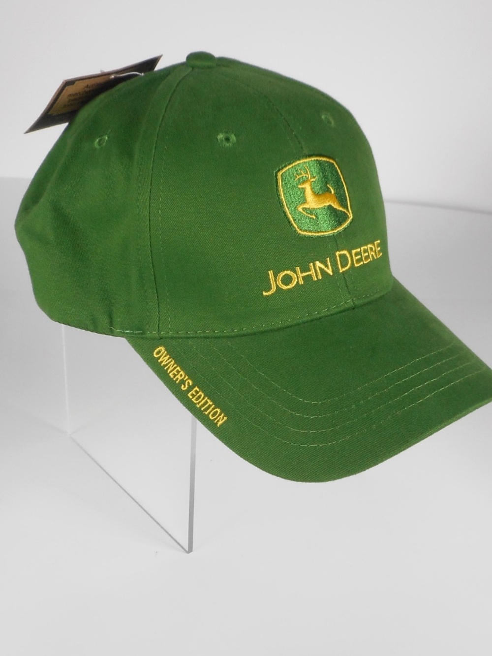 NWT John Deere Green Cap Hat Owners Edition Embroidered Strapback Adjustable